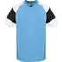 Russell Athletic Youth Mundo Jersey (322861-C), Color 'Columbia Blue/Black/White'